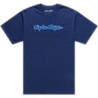 Camiseta TROY LEE DESIGNS Signature - Navy/Aero Blue - motoscamaralweb.com