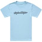 Camiseta infantil TROY LEE DESIGNS Signature - Dawn Blue - motoscamaralweb.com