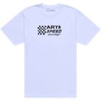 Camiseta TROY LEE DESIGNS Finish Line - blanco - motoscamaralweb.com