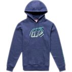Sudadera con capucha TROY LEE DESIGNS Badge - Navy Heather - motoscamaralweb.com