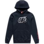 Sudadera con capucha TROY LEE DESIGNS Badge - negro/gris - motoscamaralweb.com