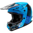 Casco FLY RACING Kinetic Rally - Azul / Negro / Blanco - motoscamaralweb.com