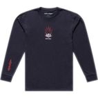 Camiseta TROY LEE DESIGNS Long Sleeve Flame2 - Carbon - motoscamaralweb.com