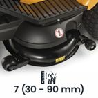 STIGA Tractor de gasolina Estate 7102 W - motoscamaralweb.com