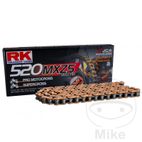 Cadena RK 520MXZ5 Naranja 114 Pasos | RK | Motos Camaral