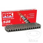 Cadena RK 525 sin retén 108 eslabones | RK | Motos Camaral