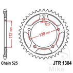 Corona 38 Dientes Paso 525 | Recambio Moto | Motos Camaral