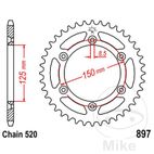 Corona 40 Dientes Paso 520 | Recambio Moto | Motos Camaral
