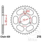 Corona 36D Paso 420 Ø50/72mm | Alternativa | Motos Camaral