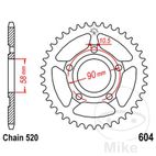 Corona 44 Dientes Paso 520 | Recambio Moto | Motos Camaral