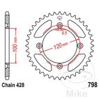 Corona 49 Dientes Paso 428 | Recambio Moto | Motos Camaral