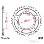 Corona 43 Dientes Paso 530 (120/140mm) | Motos Camaral