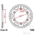 Corona 41 Dientes Paso 530 | Alternativa | Motos Camaral