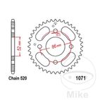 Corona 30 Dientes Paso 520 | Recambio Moto | Motos Camaral