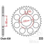 Corona 41 Dientes Paso 630 | Recambio Moto | Motos Camaral