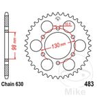 Corona 33 Dientes Paso 630 | Recambio Moto | Motos Camaral