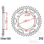 Corona 40 Dientes Paso 525 | Recambio Transmisión | Motos Camaral