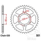 Corona 38D Paso 630 Diá. 80mm | Recambio Moto | Motos Camaral