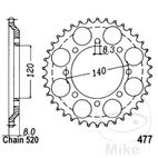 Corona 43 Dientes Paso 520 | Recambio Moto | Motos Camaral