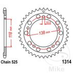 Corona 39 Dientes Paso 525 | Recambio Moto | Motos Camaral