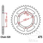 Corona 40 Dientes Paso 520 | Repuesto Moto | Motos Camaral