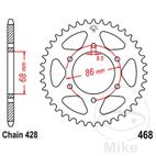 Corona 46 Dientes Paso 428 | Recambio Moto | Motos Camaral