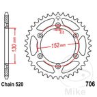 Corona 46 Dientes Paso 520 | Recambio Moto | Motos Camaral