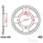 Corona 51 Dientes Paso 428 Ø int 100mm | Motos Camaral