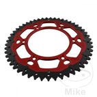 Corona Dual ZF 51 Dientes Paso 520 Rojo | Motos Camaral