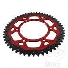 Corona Dual ZF 52 Dientes Paso 520 Rojo | Motos Camaral