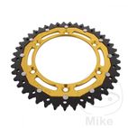 Corona Dual ZF 43 Dientes Paso 520 Dorada | Motos Camaral