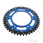 Corona ZF Dual 47 Dientes Paso 520 Azul | Motos Camaral