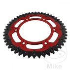 Corona ZF Dual 48 Dientes Paso 520 Roja | Motos Camaral