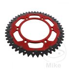 Corona ZF Dual 49 Dientes Paso 520 Rojo | Motos Camaral
