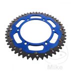 Corona ZF Dual 49 Dientes Paso 520 Azul | Motos Camaral
