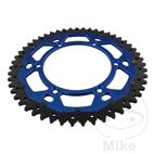 Corona Dual ZF 51 Dientes Paso 520 Azul | Motos Camaral