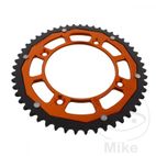 Corona Dual ZF 51 Dientes Paso 428 Naranja | Motos Camaral