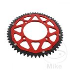 Corona ZF Dual 56 Dientes Paso 428 Roja | Motos Camaral