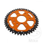 Corona Dual ZF 45 Dientes Paso 520 Naranja | Motos Camaral