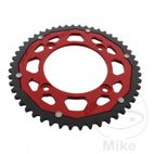 Corona Dual ZF 50 Dientes Paso 420 Rojo | Motos Camaral