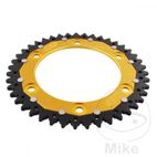 Corona Dual ZF 43 Dientes Paso 520 Dorada | Motos Camaral