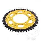 Corona Dual ZF 48 Dientes Paso 520 Dorada | Motos Camaral