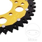 Corona dual ZF 41D Paso 520 Dorada | Motos Camaral