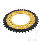 Corona Dual ZF 41 Dientes Paso 520 Dorada | Motos Camaral