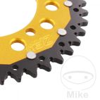 Corona Dual ZF 43 Dientes Paso 520 Dorada | Motos Camaral