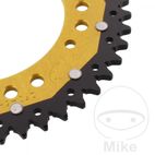 Corona ZF Dual 47 Dientes Paso 520 Dorada | Motos Camaral