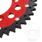 Corona ZF Dual 44 Dientes Paso 520 Roja | Motos Camaral