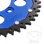 Corona Dual ZF 46 Dientes Paso 520 Azul | Motos Camaral