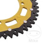 Corona Dual ZF 47 Dientes Paso 520 Dorada | Motos Camaral