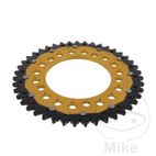 Corona Dual ZF 43 Dientes Paso 525 Dorada | Motos Camaral
